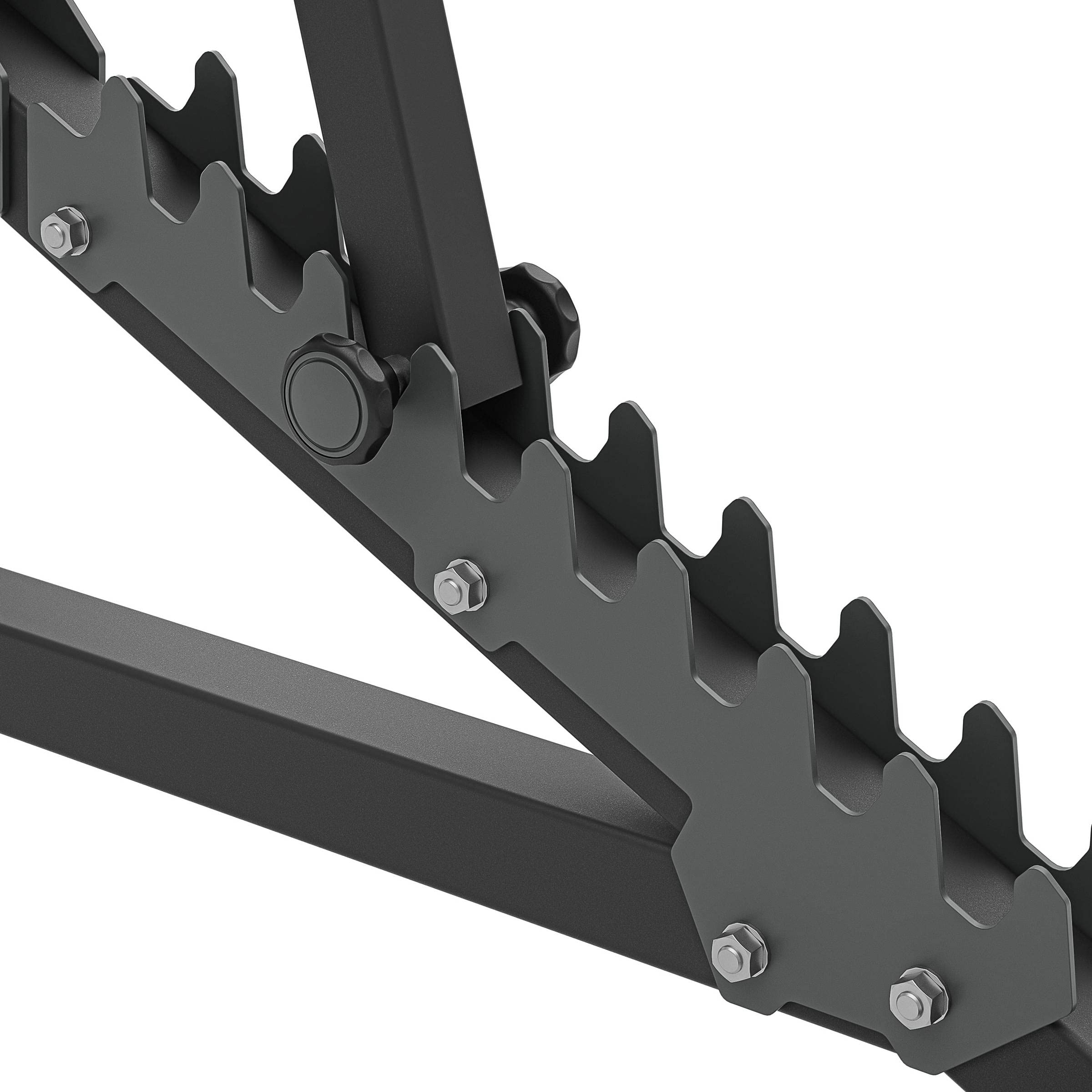Marbo Sport - MS-L102 2.0 Panca pesi regolabile su due lati – Panca palestra multifunzione per allenamento completo – Attrezzi palestra casa per fitness, allenamento palestra e pesi a casa