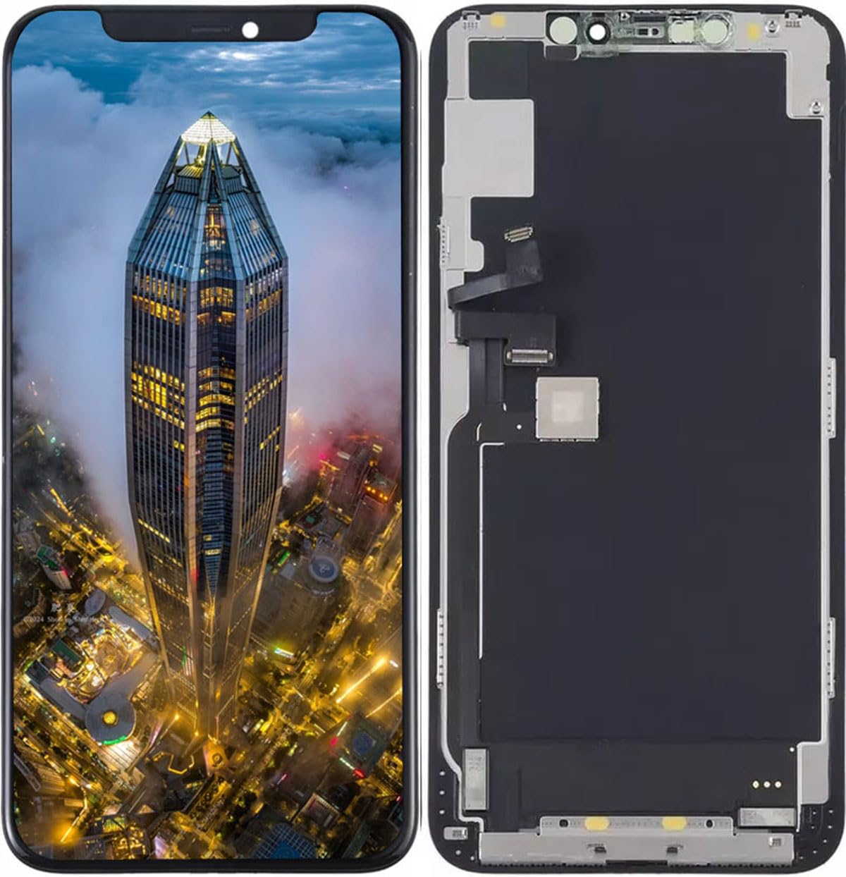 (Incell/IC Transplant) Display LCD Assembly per iPhone 11 PRO MAX A2218, A2161, A2220 Kit di sostituzione dello schermo