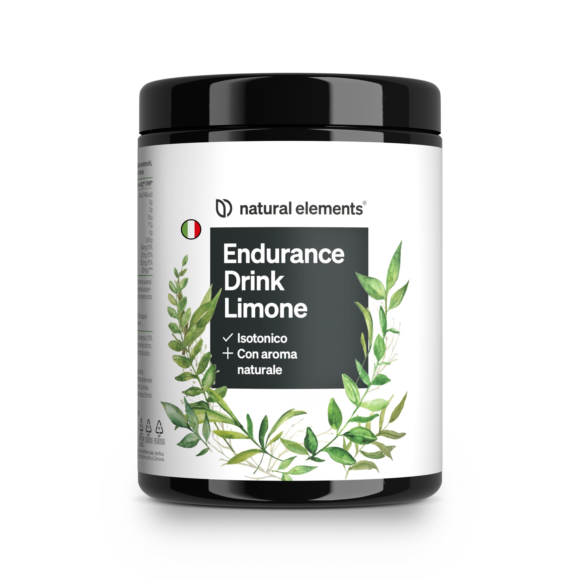 Endurance Drink Limone – 600g di polvere isotonica – con elettroliti e carboidrati – gusto limone – vegano, alta biodisponibilità – prodotto e testato in laboratorio in Germania