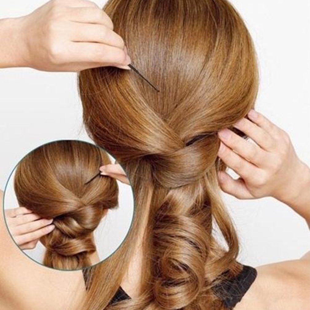 300 Pack Jaciya U Shaped Hair Pins Bun Maker Hair Pins Wedding Bridal Hair Pins with Box : Beauty & Personal Care