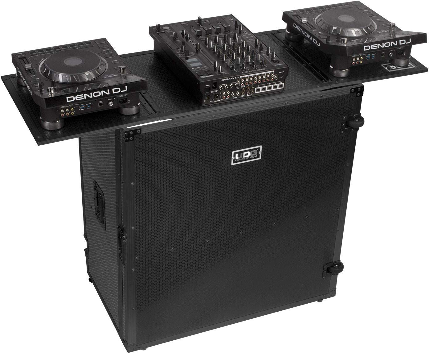 UDG Ultimate Fold Out DJ Table Black Plus (Wheels) U91049BL