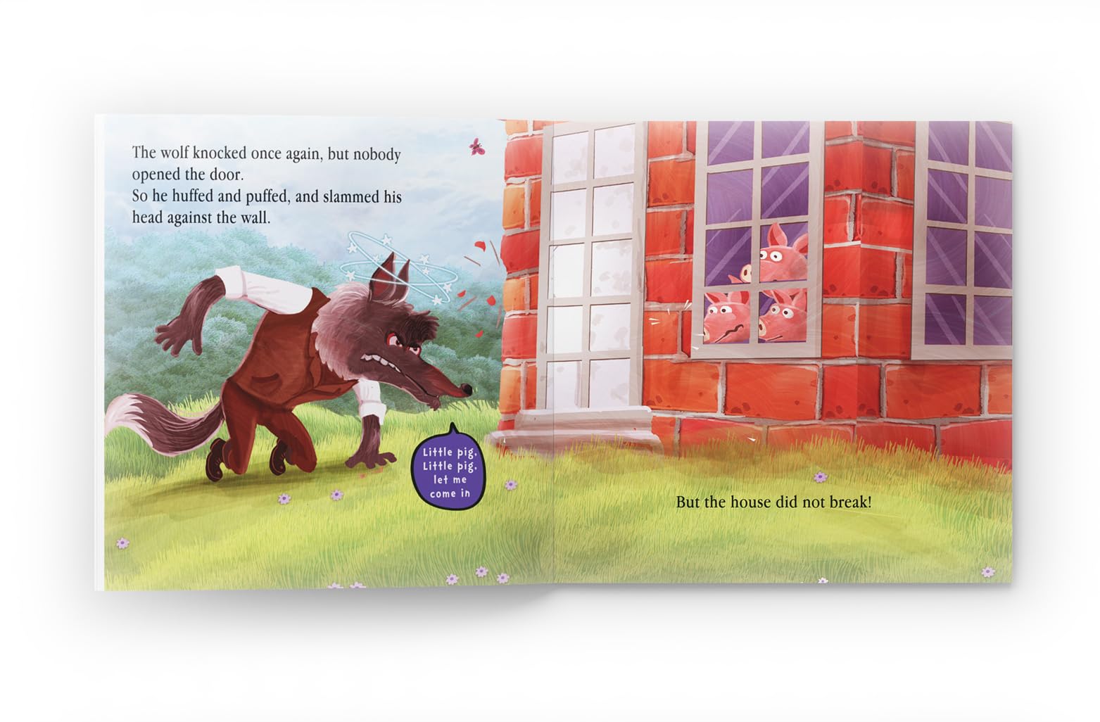 My First 5 Minutes Fairy Tales Three little pigs: Traditional Fairy Tales For Children (Abridged and Retold) 4