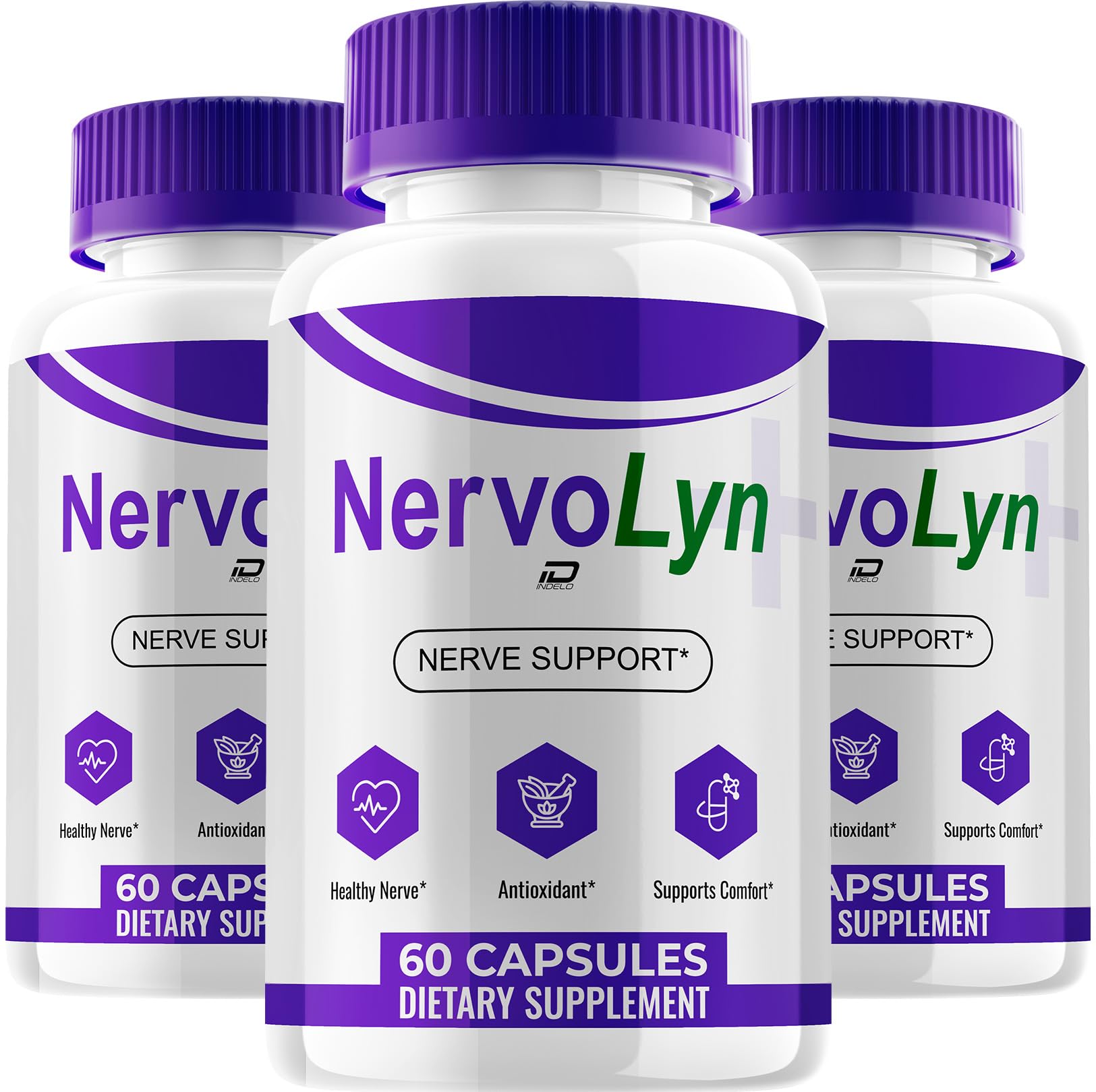 Nervo Lyn Capsules – Nervolyn Advanced Supplement Natural Blend, Reviews (3 Pack - 180 Capsules)