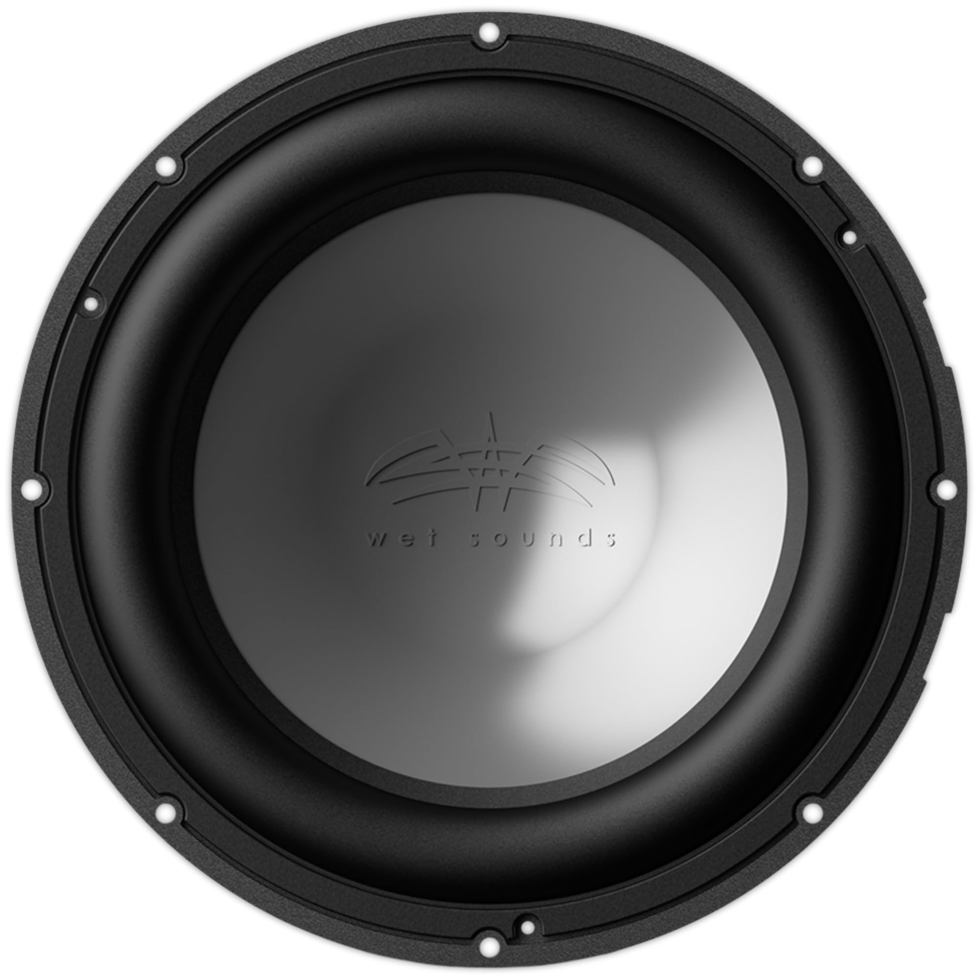 Wet Sounds REVO 12 FA S2-B Black Free Air 2 Ohm 12 Inch Subwoofer, No Grille
