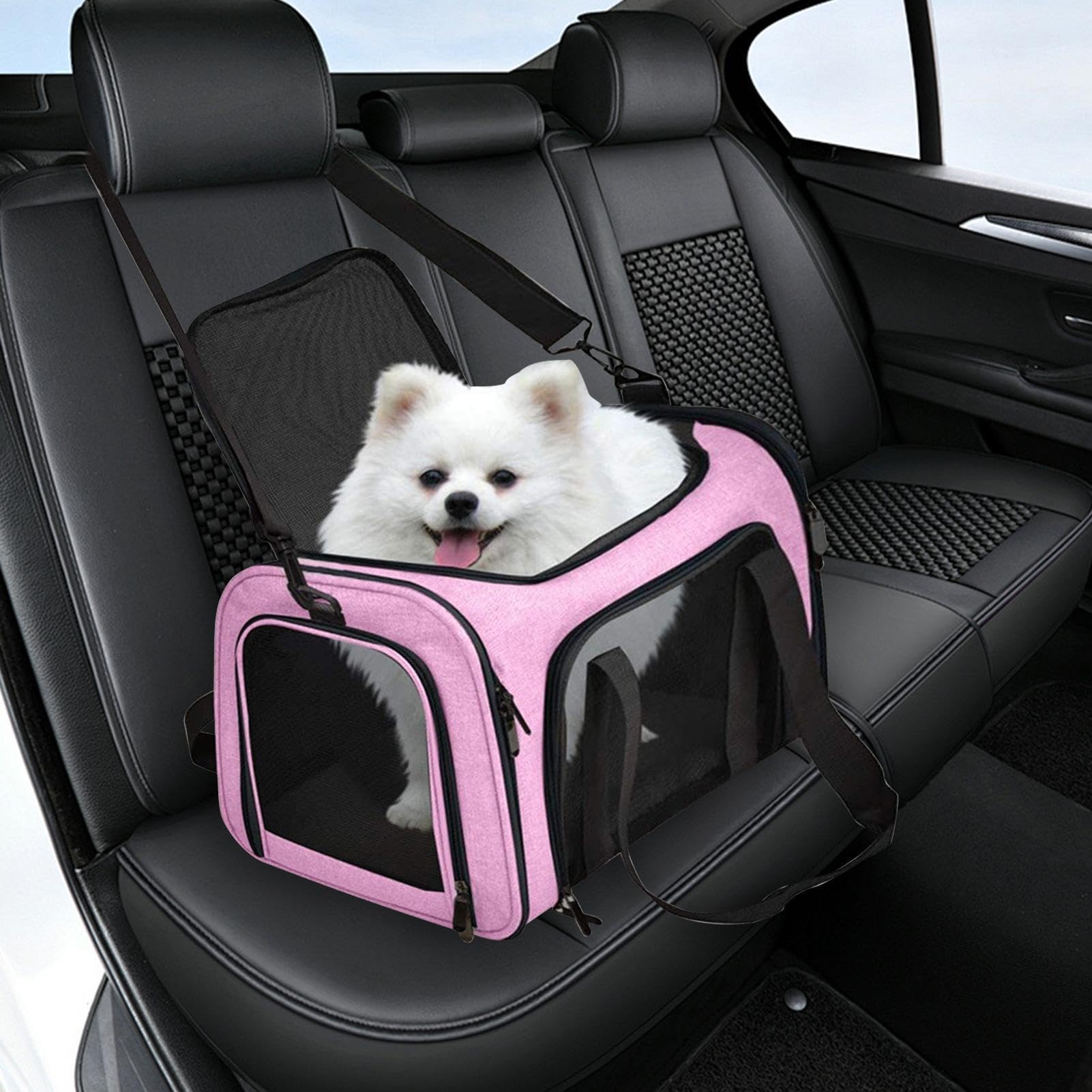 Trasportino Morbido per Gatti Portatile, Traspirante, Comodo e | La Borsa per Gatti Traspirante, Comoda e Portatile da Viaggio Per Viaggi all'Aria Aperta e nella Natura