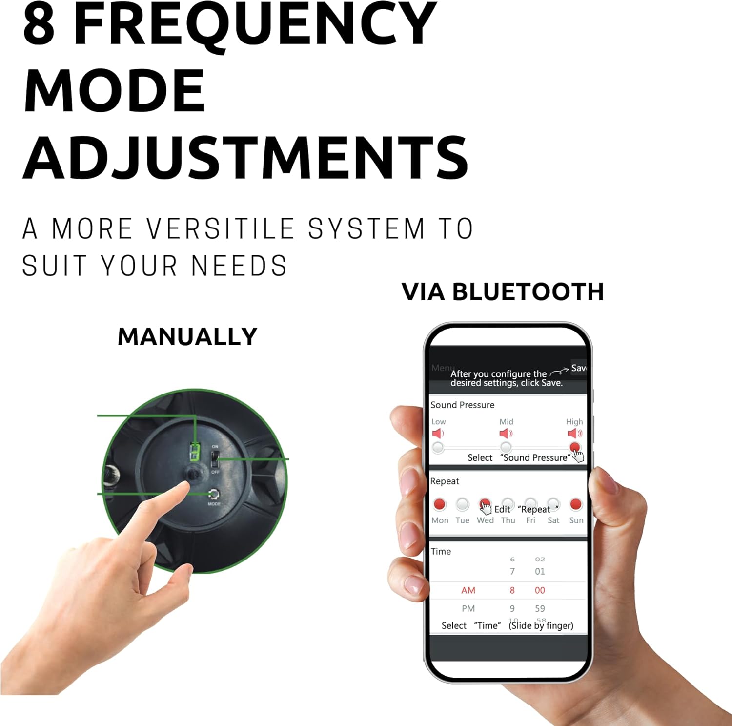 DigiMax Rodent Buster Industrial Outdoor Digital 12 Ultrasonic Speakers Rat Repeller Deterrent Mouse Pest Control Wide Range Gardens Camping Ground