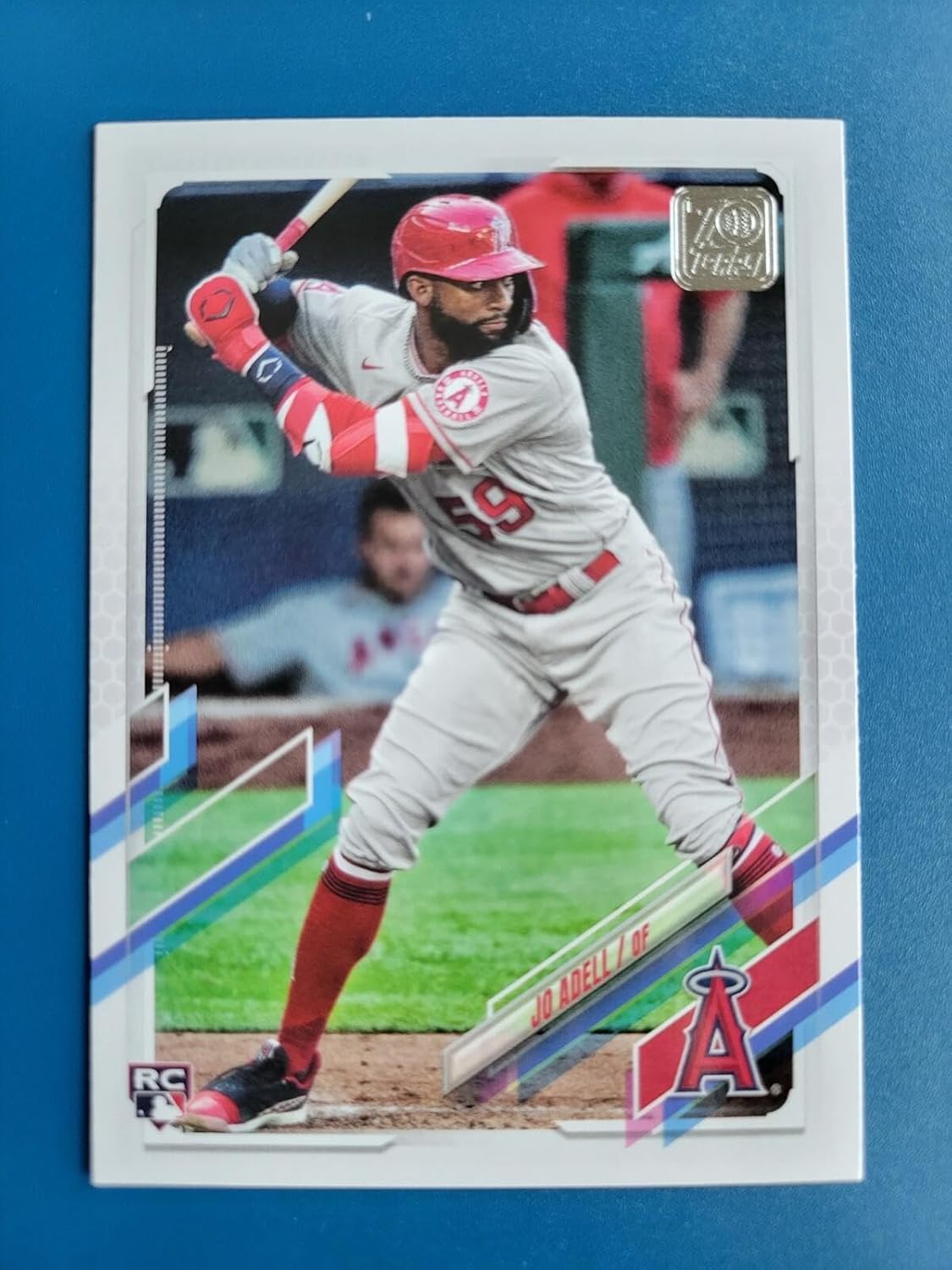 Jo Adell 2021 TOPPS SERIES ONE ROOKIE RC #43 LOS ANGELES ANGELS! - Baseball Slabbed Rookie Cards