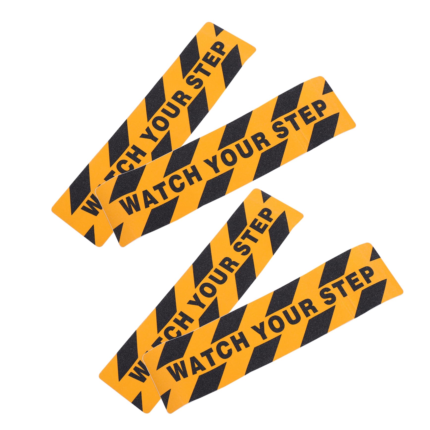 Zerodeko 2 Set Nastro Antiscivolo Adesivo Sticker Antiscivolo Per Scale E Caution Sticker Per Maggiore Sicurezza Ed Esterni 4 Pezzi*2