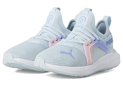 PUMA Kids Softride Enzo Alternative Closure (Little Kid) Kids Shoes Icy Blue/Puma White : 3.5 Little Kid M, Synthetic