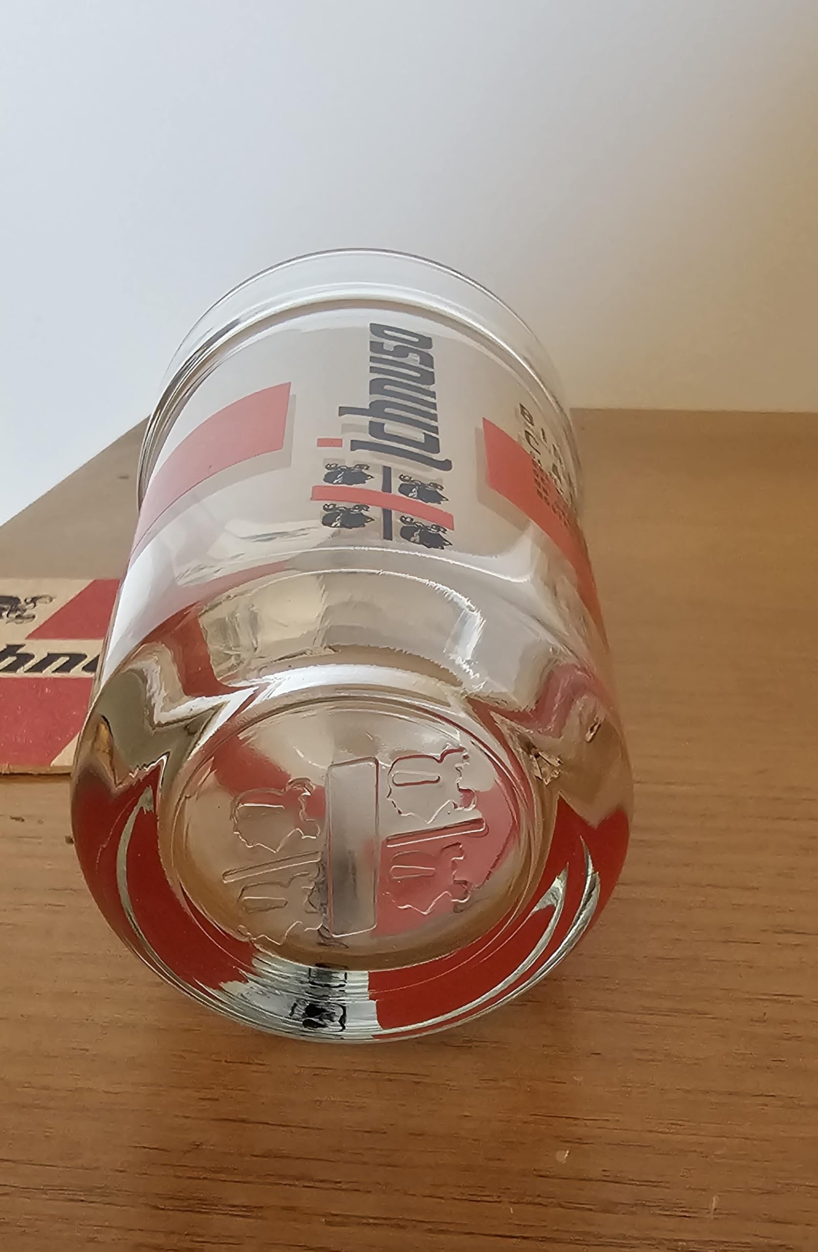 SET 6 BICCHIERI ICHNUSA Vetro DA BIRRA TRASPARENTI DA 20 CL