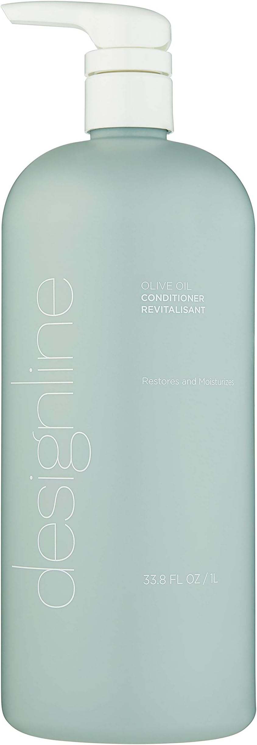 DESIGNLINE Olive Oil Conditioner - Regis Fortified with Olive Oil, Castor Oil and Rich in Vitamins E and K to Help Protect Hair from Environmental Damage (33.8 oz.)