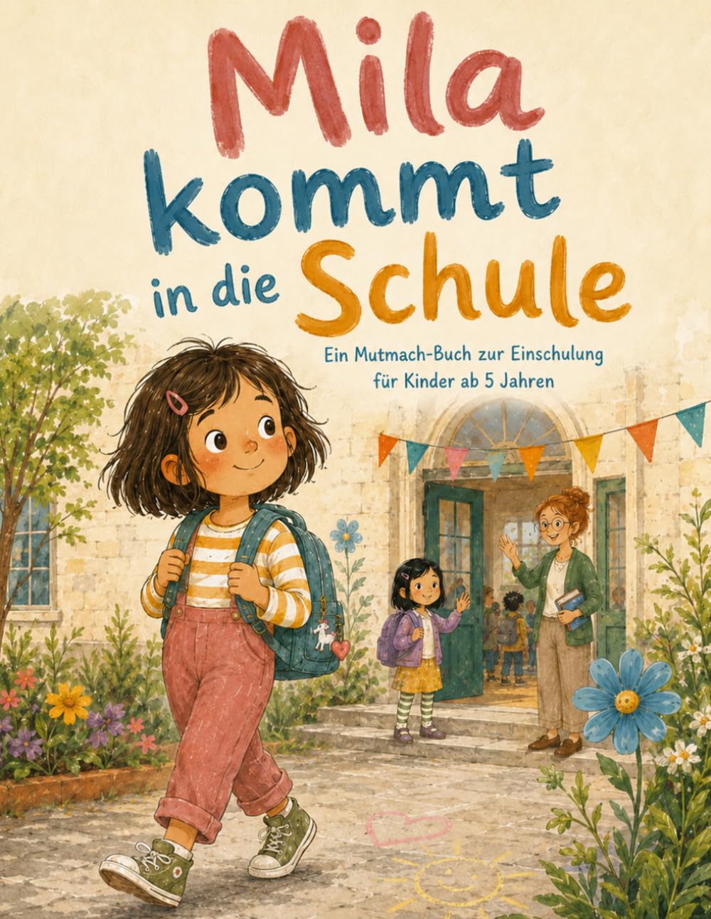 Mila kommt in die Schule: Ein Mutmach-Buch zur Einschulung für Kinder ab 5 Jahren