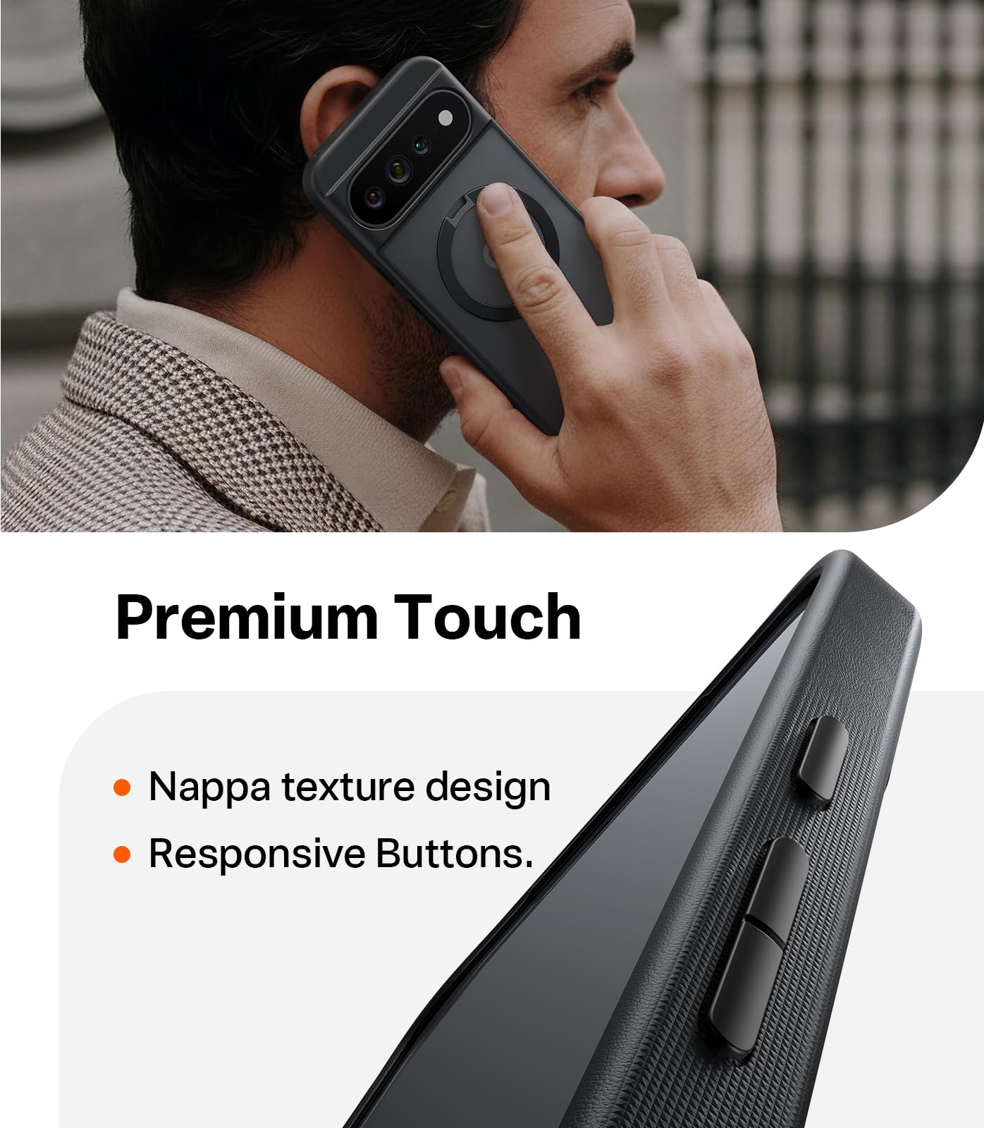 Amazon.com: TORRAS Q3 Spin for Google Pixel 11 Pro XL Case, 360