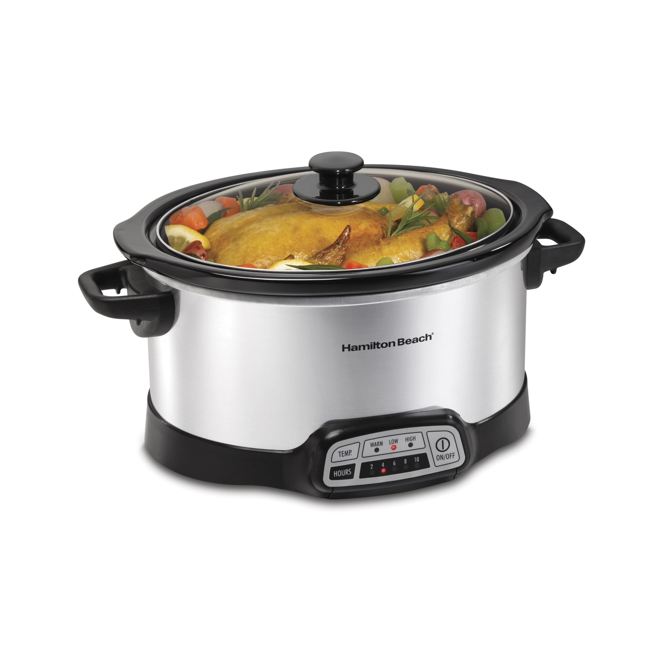 Hamilton Beach Programmable Slow Cooker, 6-Quart (33463)