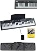 Midex PS4000BK 61 Key Org Bluetooth USB Midi (Sustain Pedal Bag) with Key Sensitivity