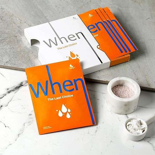 Miniatura 3 de When Mascarilla facial de biocelulosa prémium (paquete de 4 unidades extra hidratantes)