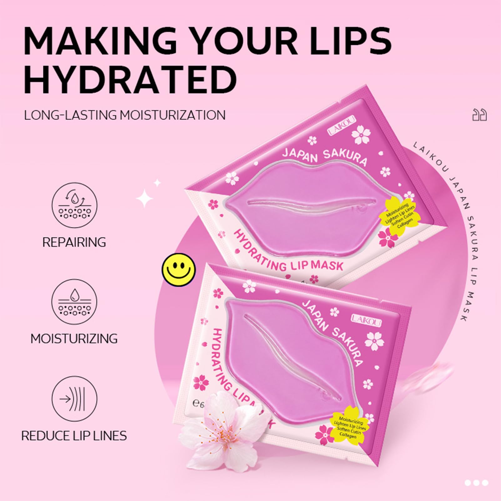 Sakura Skin Care Sets & Kits for Women Gifts Pamper Sets, Valentine's Day Gifts For Women- Serum,Cream,Sleep Mask,Eye Mask-14PCS - Image 3