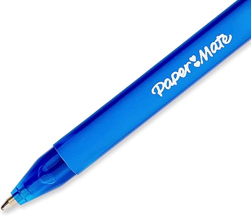 Miniatura 3 de Paper Mate 6310187 ComfortMate - Bolígrafos retráctiles, punta media, color azul, 12 unidades