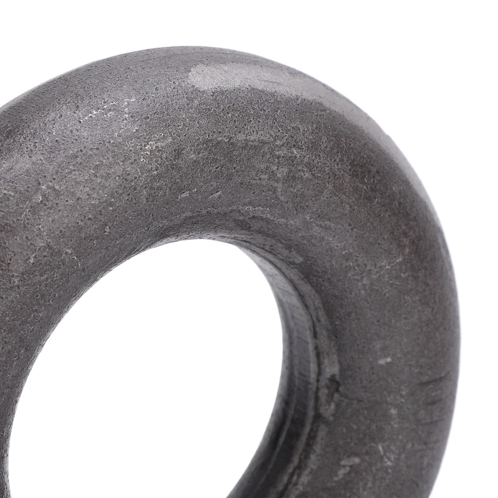 CHICIRIS Anello con Lunetta con Gancio a Perno da 3 Pollici, Gancio di Traino in Metallo 12 Tonnellate 25000 Libbre MGTW per Roulotte, Traino a Livello, Staffa per Canale Regolabile, Edilizia,