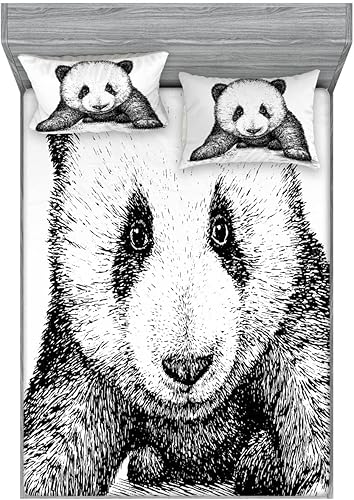 Miniatura 245 de Ambesonne Juego de sábanas bajeras y fundas de almohada occidentales, sombrero de vaquero con temática del salvaje oeste y cuerda de ganadería vieja