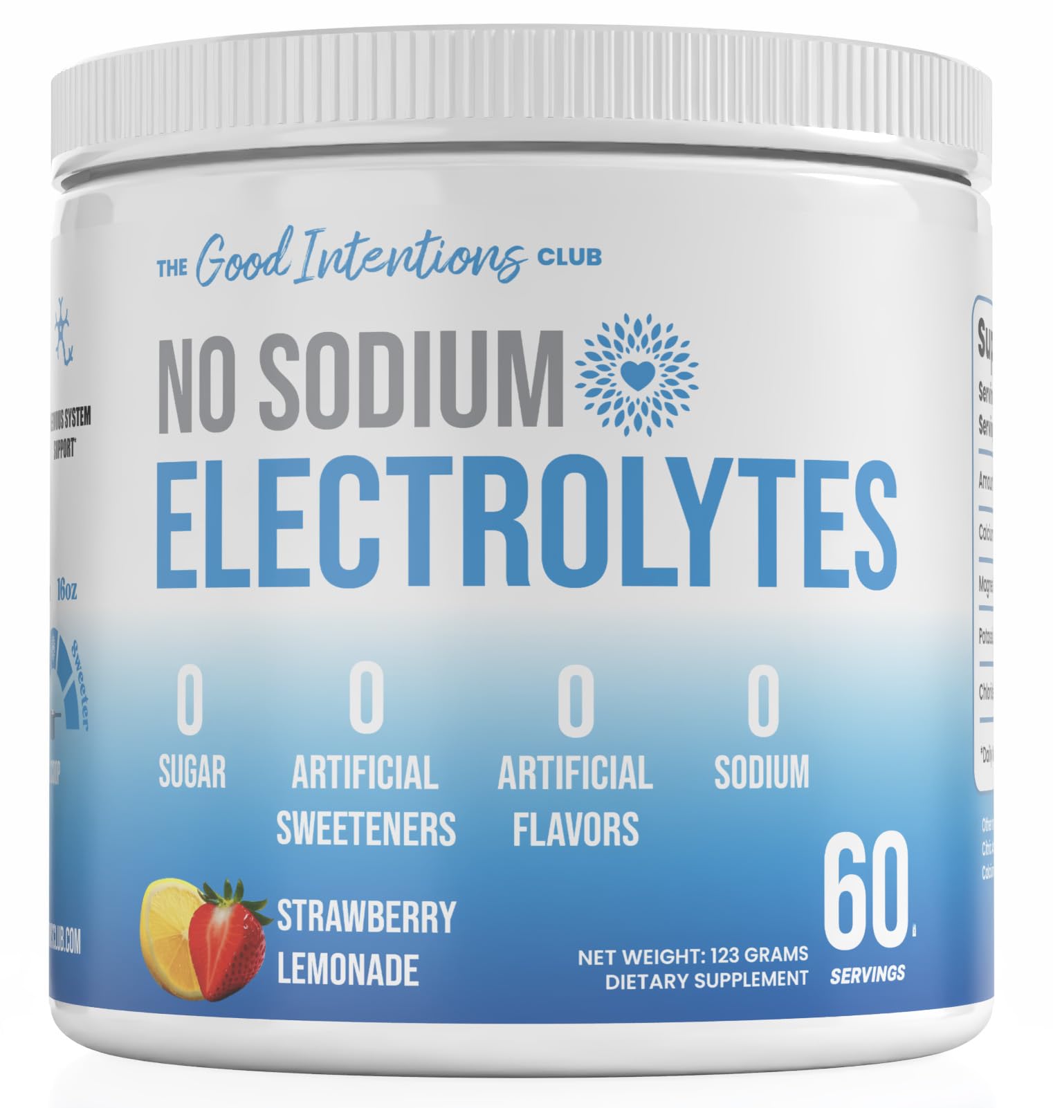 Olympus Low Sodium Electrolytes Strawberry Lemonade
