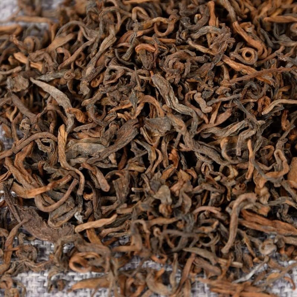 Herbaciany Król Dojrzała Herbata Pu 'er -Herbata Sypana, Łagodny Z Dziesięcioletnim Zapachem 250g / 8,82 Uncji
