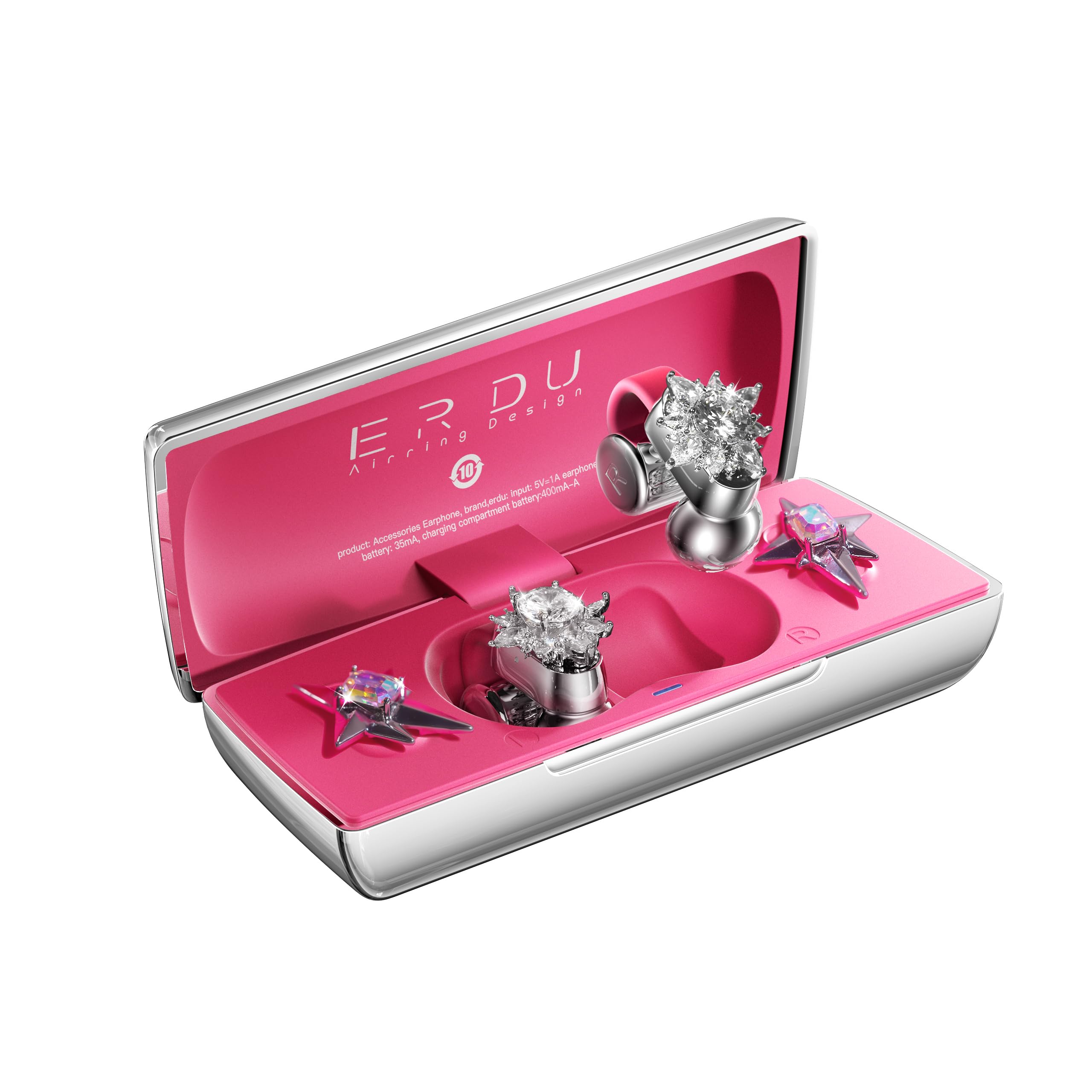 Amazon.com: ERDU Jewelry Open Ear Clip-on Earbuds, Starry Ear Cuff