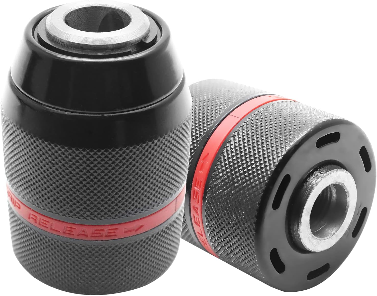 Jiozermi 13mm Keyless Metal Drill Chuck, with SDS-Plus Shank 1/4 Inch Hex Shank 1/2 Inch Impact Wrench Adapter