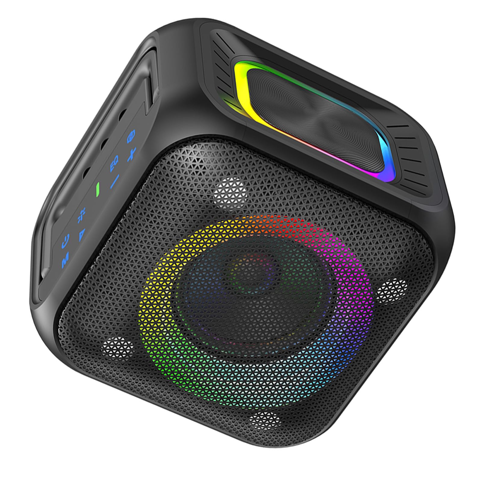 Cassa Portatile Wireless 30W BT 5.4 con Luci RGB, 6000mAh, per