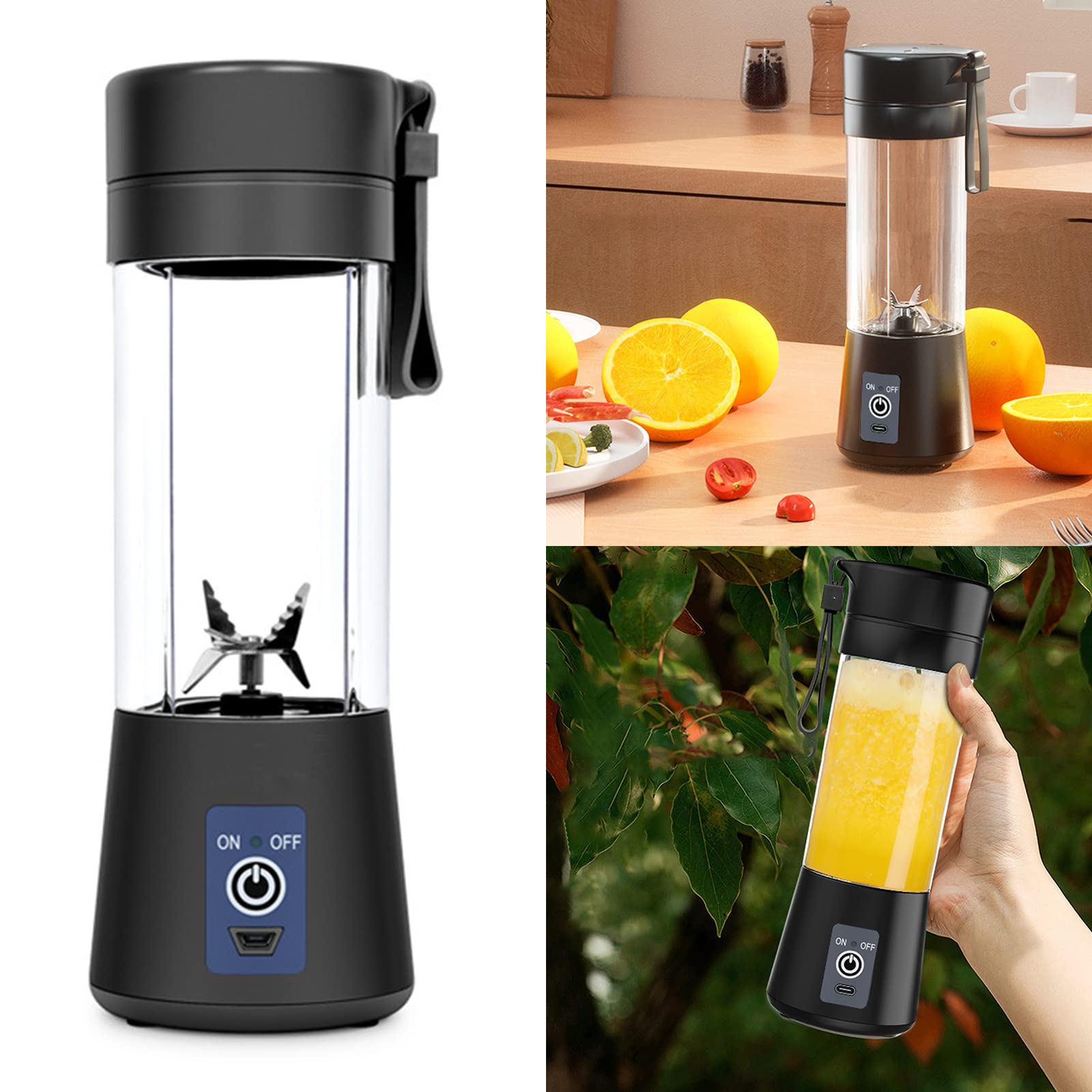 Multifunction Electric Orange Press Portable USB Small Juicer Fruit Cooking Machine Charging Juicer Cup