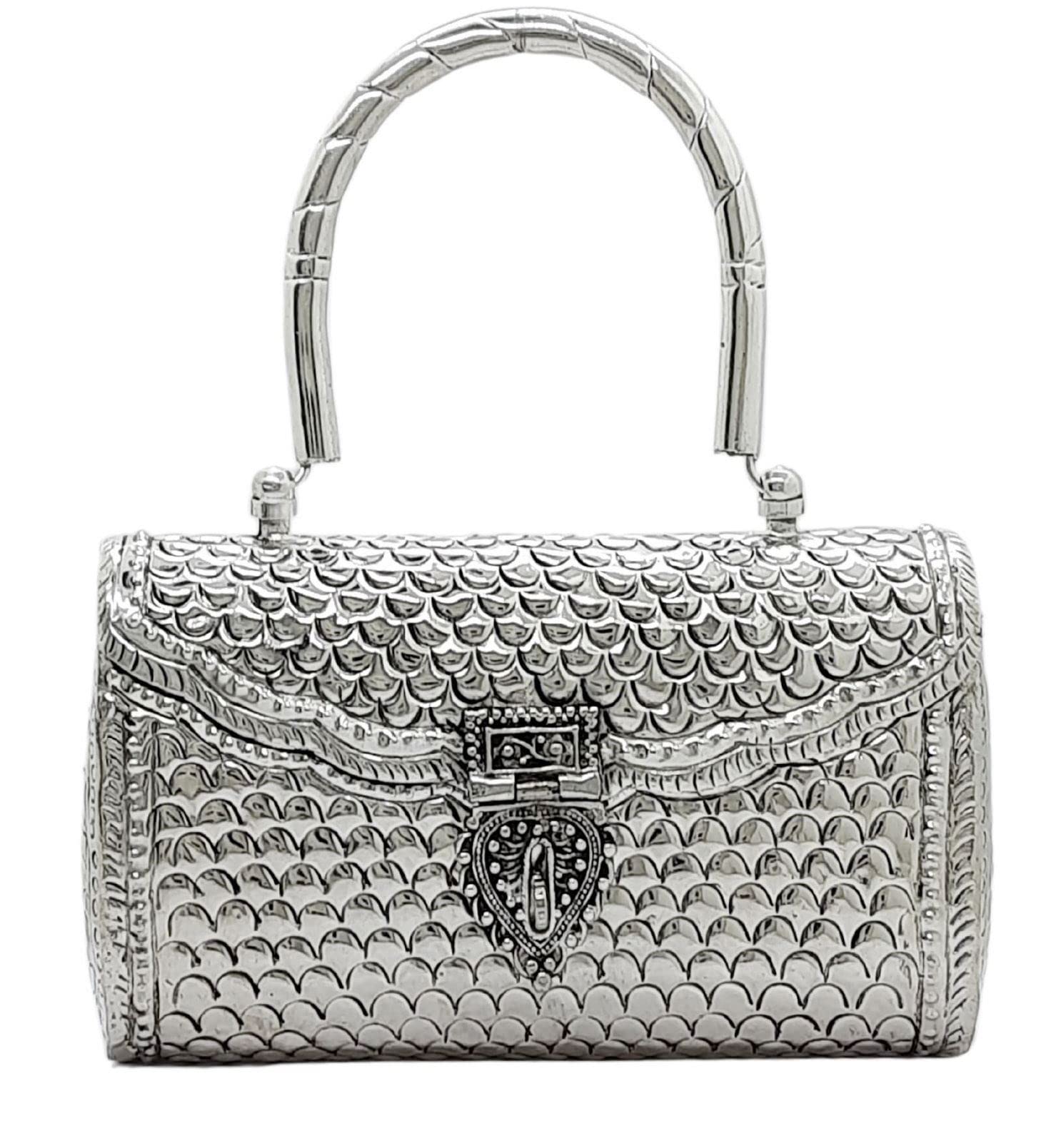 See full amazon price history chart for Trend Overseas Womens Silver Handle metal Clutch Hand Cluth (Bohemian) Trend Overseas Womens Silver Handle metal Clutch Hand Cluth (Bohemian) (B0CVF59H1B) Amazon Price History, Amazon Price Tracker