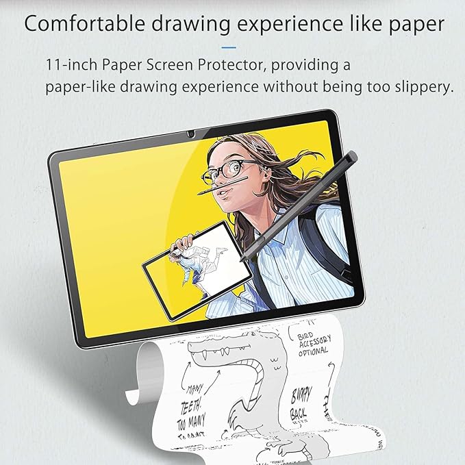 Protector de Pantalla NOUKAJU para Wacom MovinkPad 11, Pack de 3 miniatura 2