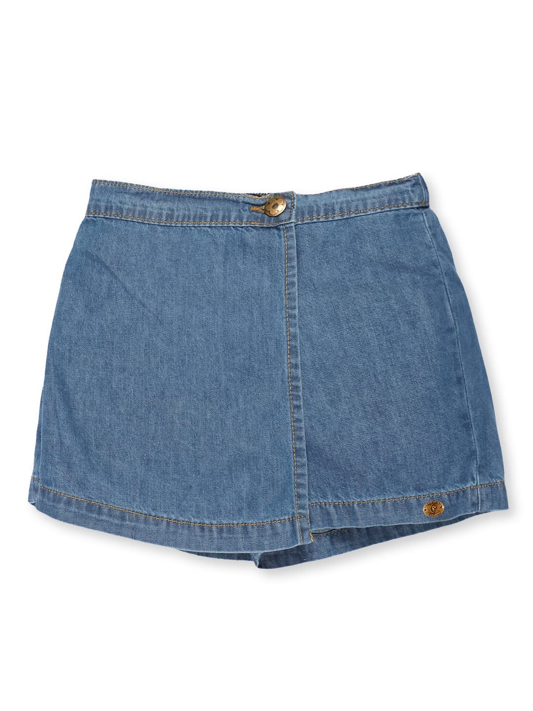 KiddoPanti Girls Denim Over Lap Shorts - Review, Price and Buying Guide