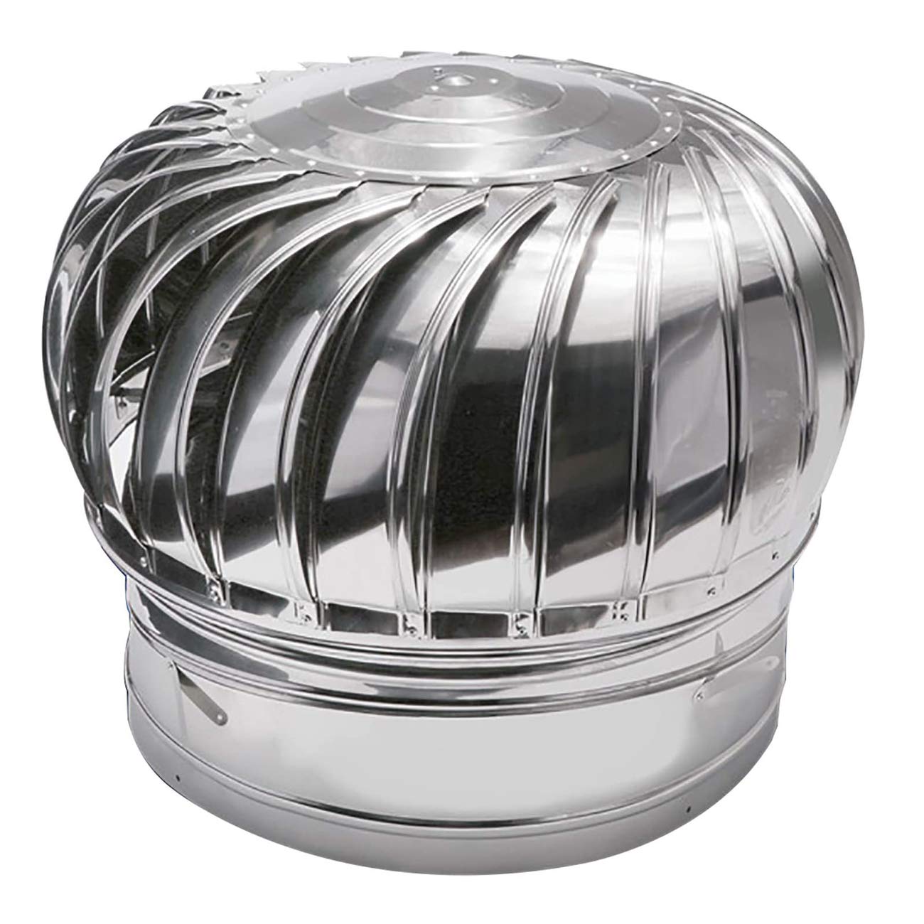 Tuyau d'échappement sphérique premium 500mm, extracteur éolien en inox 304 durable