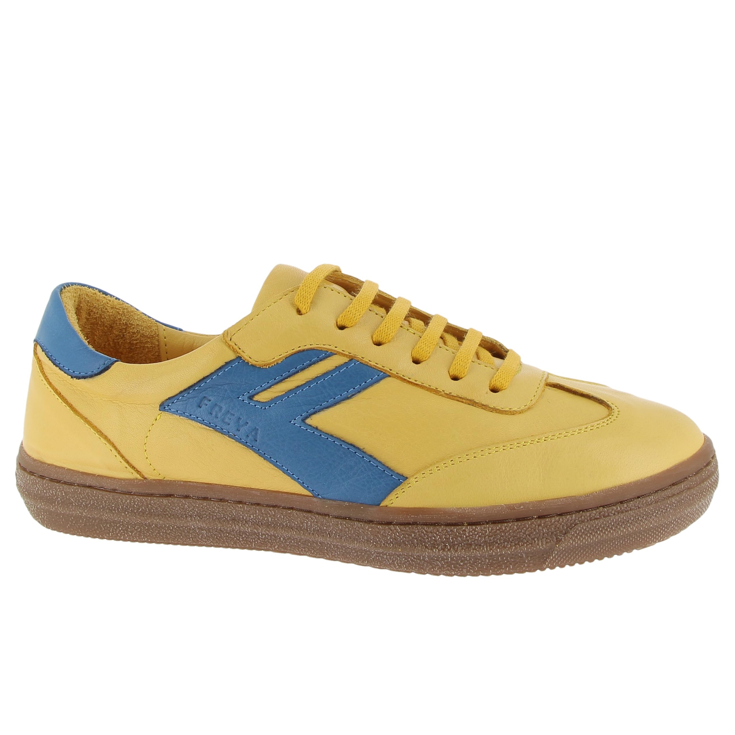 Andrea Conti Women's Damen Low Top Sneaker Freya, Lemon Jeans, 5 UK