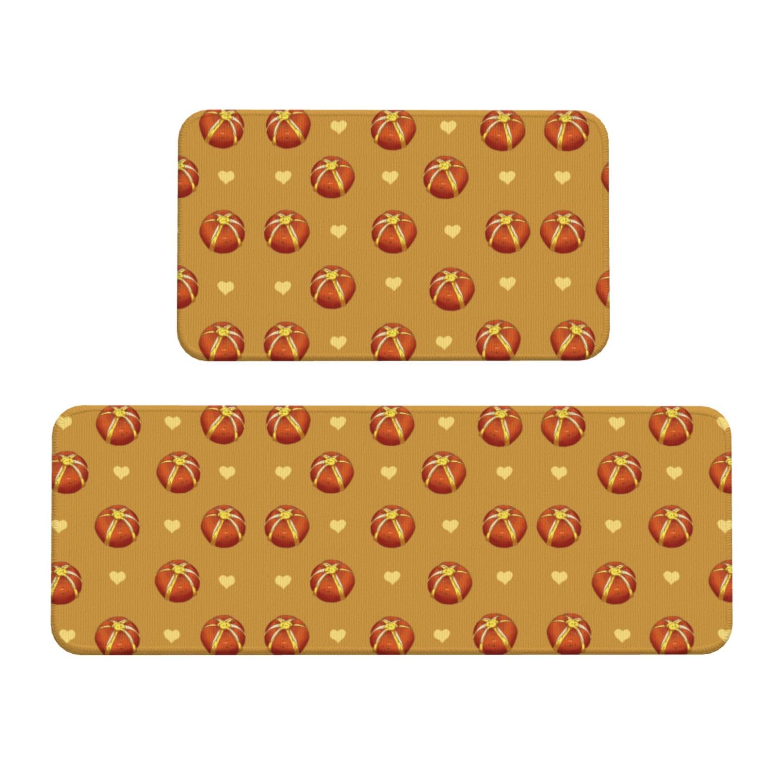 Alfombrillas de cocina que llenan de alegría tu hogar con su tierno diseño de pan con mantequilla