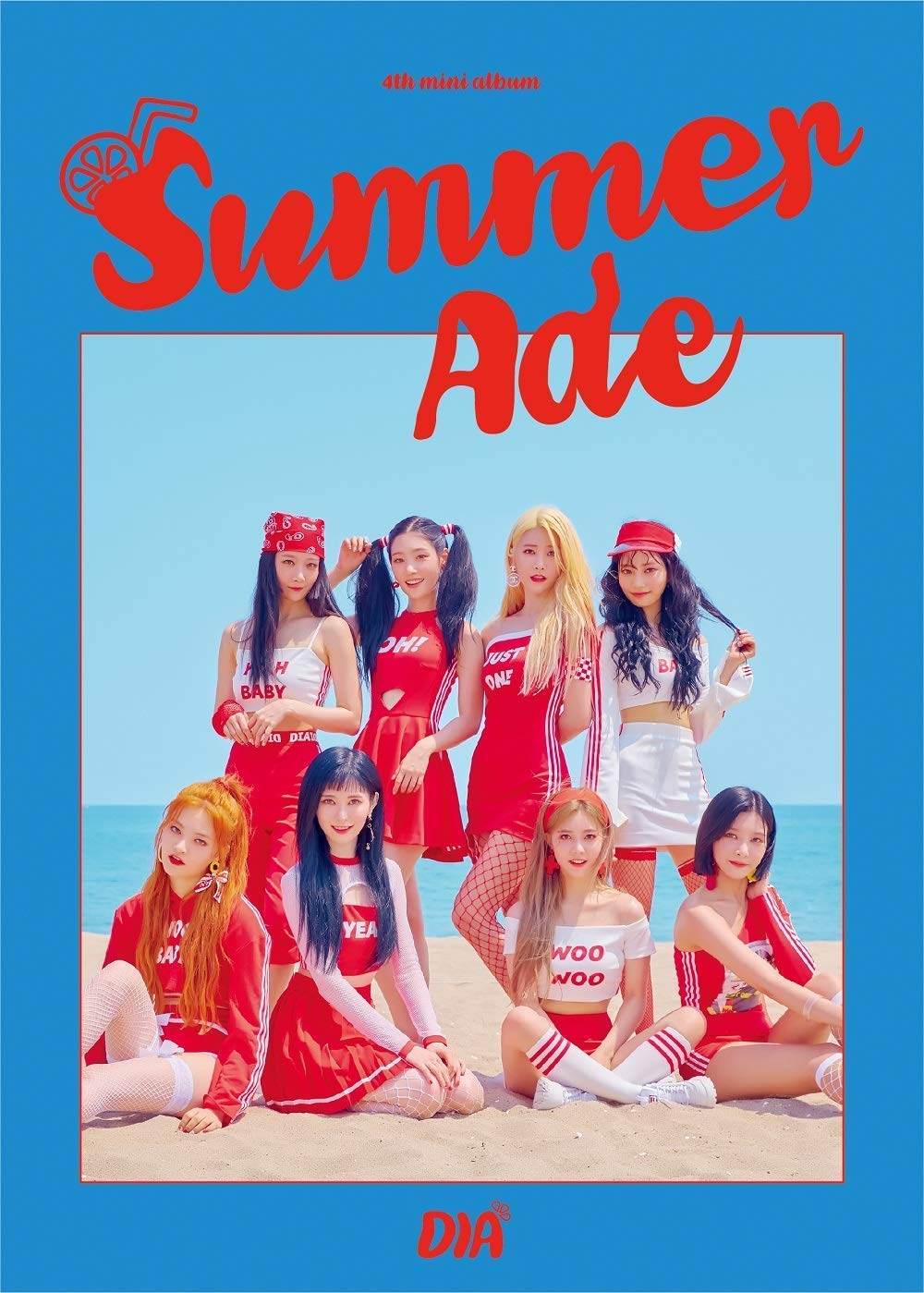 Dia - Summer Ade (4th Mini Album) CD+Booklet+Photocards+Sticker