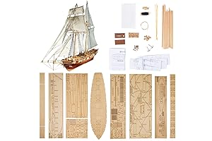 GAWEGM Ship Model Building Kits - Scale 1/96 Classics Antique Ship Model...