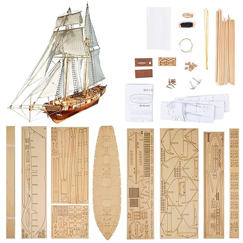 GAWEGM Ship Model Building Kits - Scale 1/96 Classics Antique