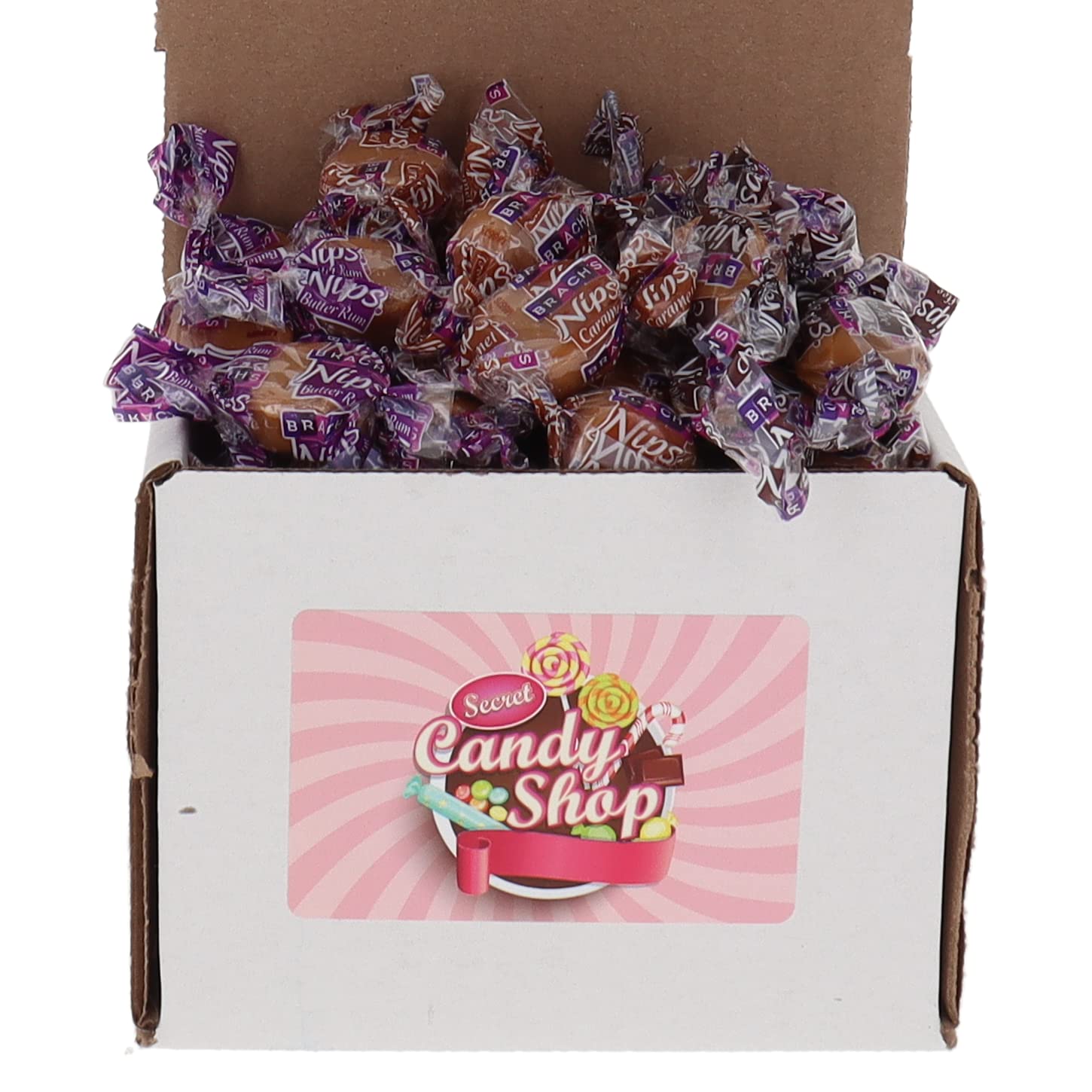 SECRET CANDY SHOP Nips Hard Candy Bulk in Box (Assorted SECRET CANDY SHOP Nips Hard Candy Bulk in Box (Assorted