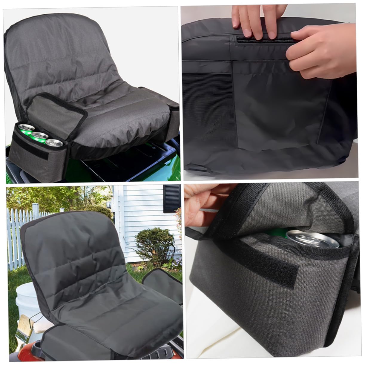 Toyvian Protector del Asiento de Cortacésped Agrícola Funda Protectora de Asiento Cubierta de Tractor para Jardín