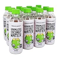 Vista 3 de Harmless Harvest, Batido de coco entero orgánico, botella de 10 onzas líquidas