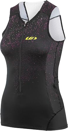 Womens Pro Carbon Sleeveless Tri Top by Louis Garneau