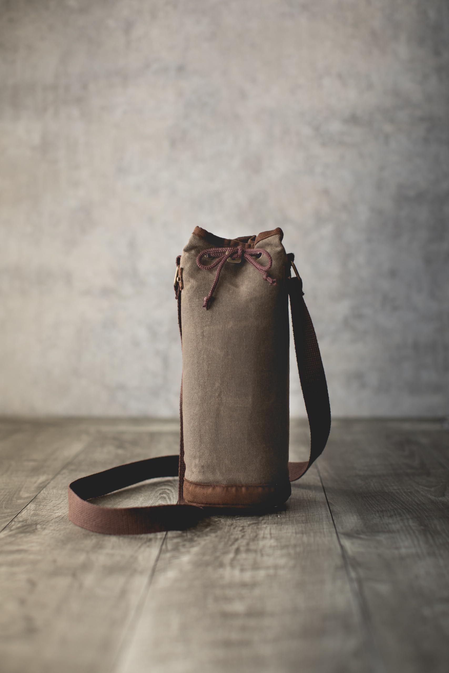 PICNIC TIME Unisex-Erwachsene Weintasche NCAA Flaschentasche, gewachstes Leinen, Tragetasche, Wein-Geschenktasche