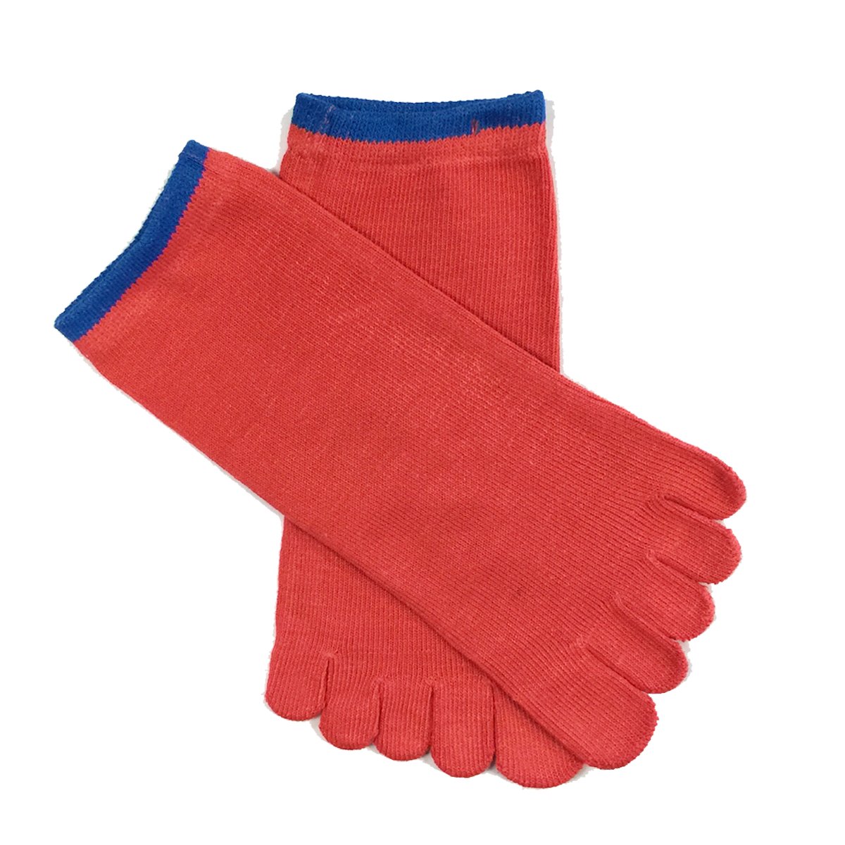 Wrapables Amusement Park Five Finger calcetines de dibujos animados calcetines de cinco dedos Set de 3, negro / rojo / gris
