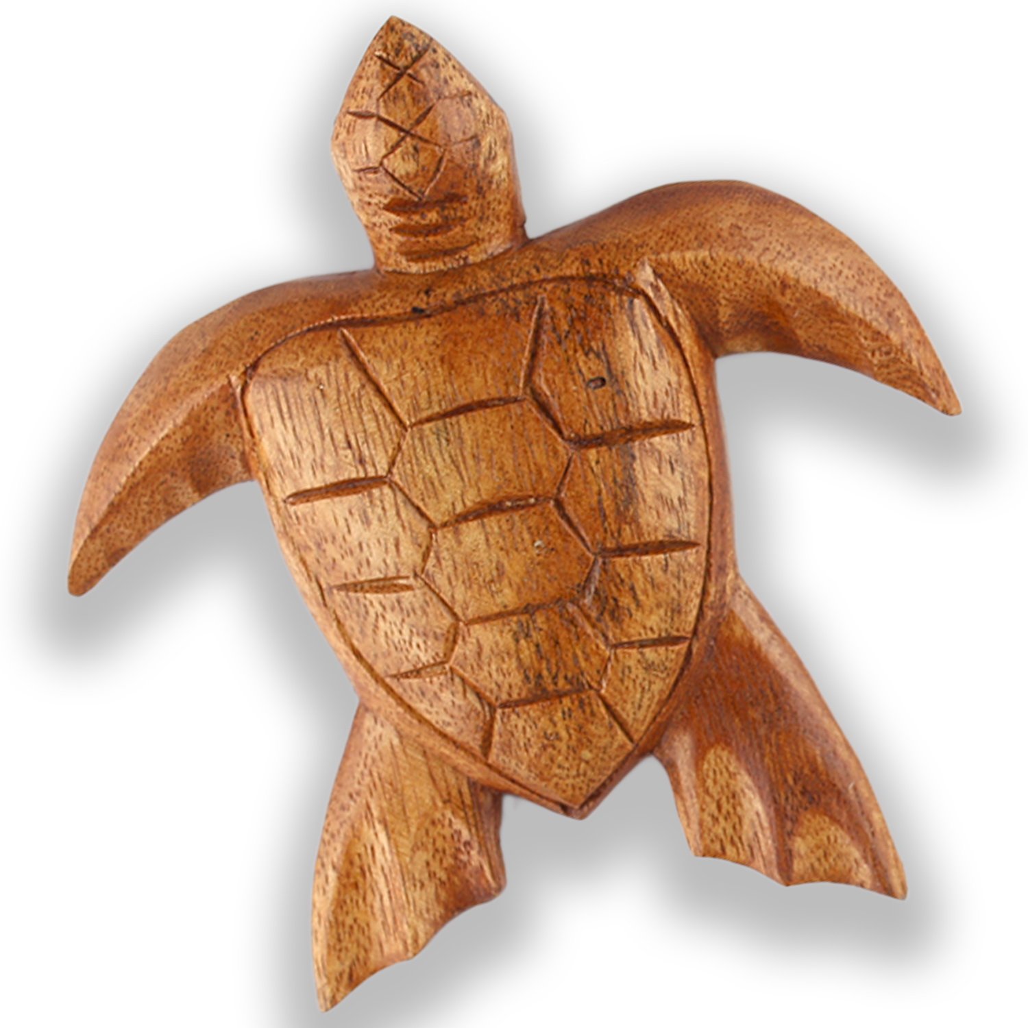 Handgeschnitzter Holz-Tier-Magnet Memo-Clip Wasserschildkröt