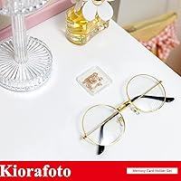 Vista 9 de Kiorafoto 24 PCS Estuche Porta Tarjetas SD de Plástico Transparente Multicolor para 24 Tarjetas SD SDXC SDHC, Estuche Transparente Estándar