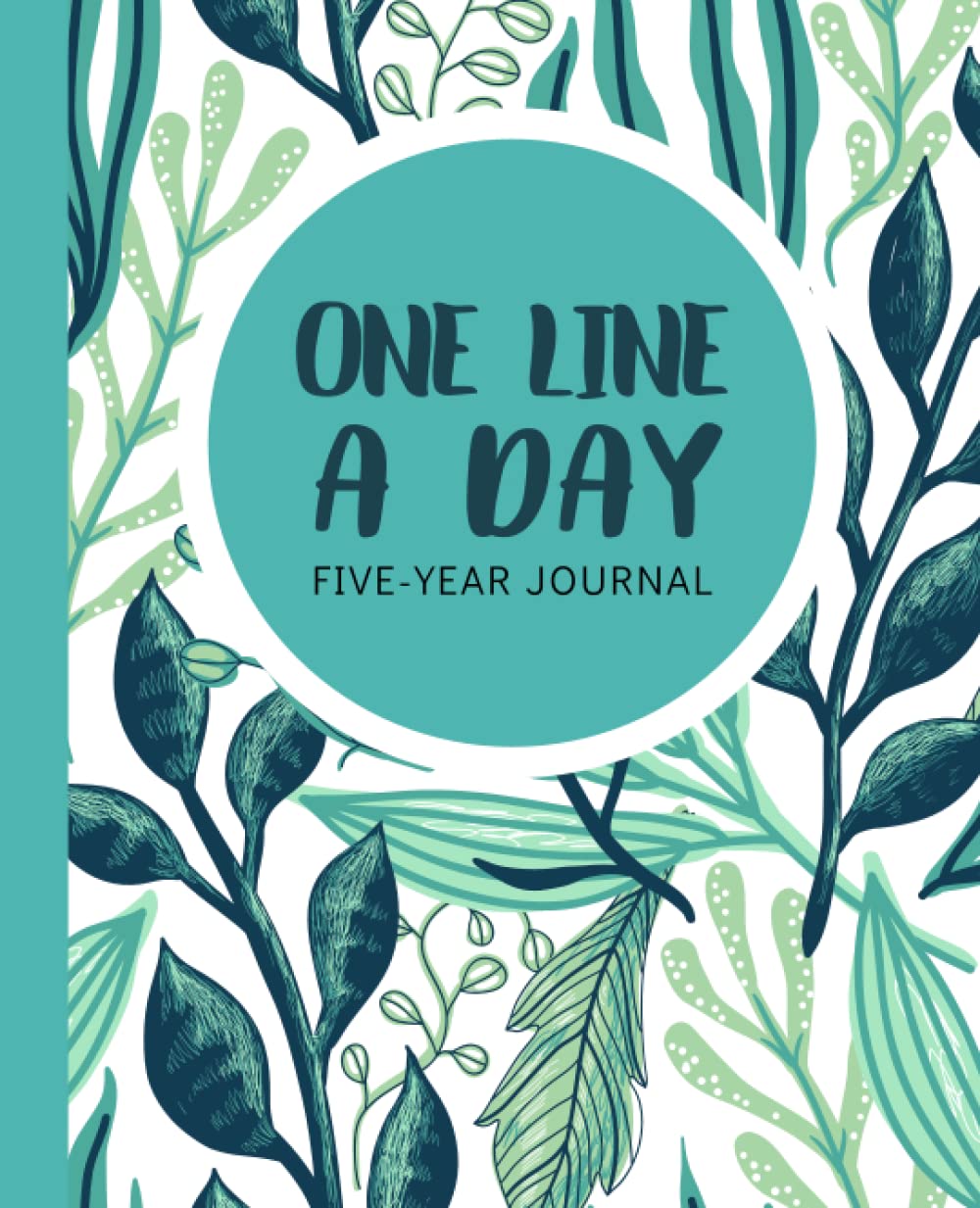 One Line a Day Journal (Large Edition): A Five-Year Memory Book Journal for Daily Reflection and Mindfulness | 7.5 x 9.25 in Dated Diary Notebook | Perfect as a Gift