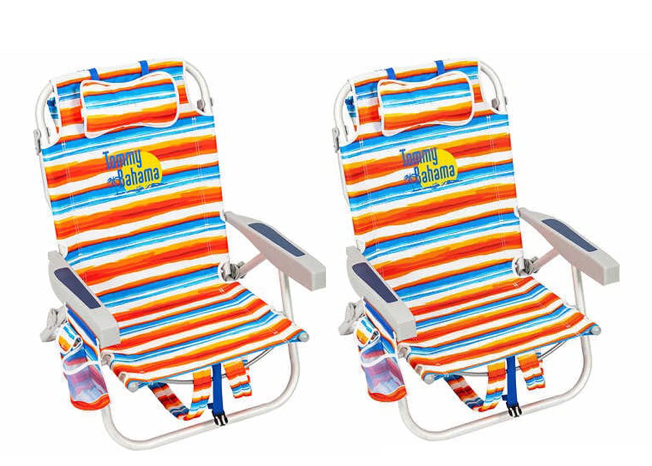 Tommy Bahama Backpack Cooler Chair -Orange