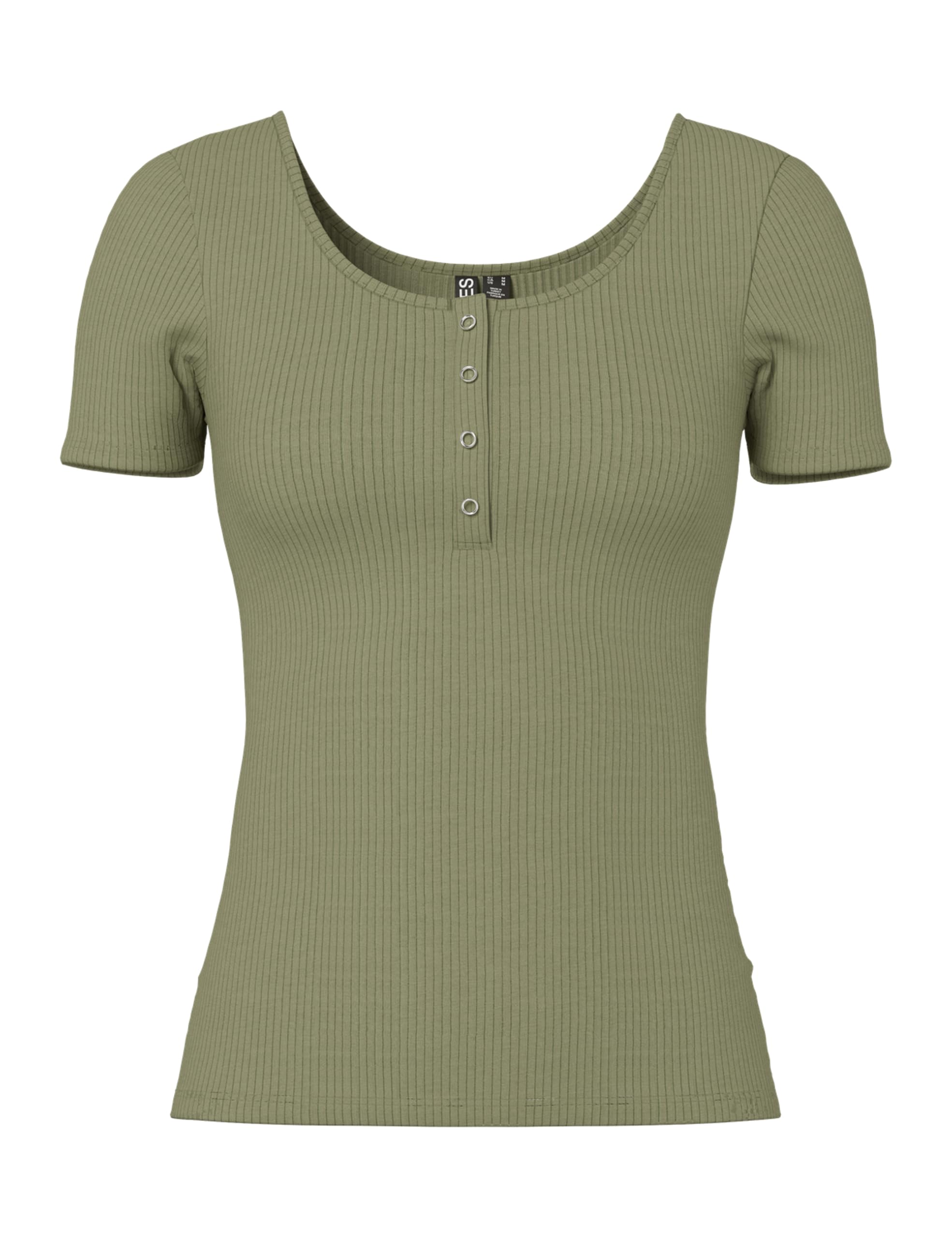 Pieces NOS Women's Pckitte Ss Top Noos Bc T-Shirt Not Applicable, Deep Lichen Green, L